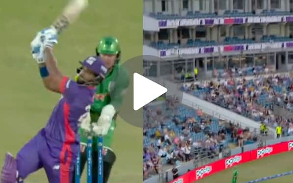 [Watch] Nicholas Pooran Reaches 50 With A Monster Six; Fuels Win For The Superchargers